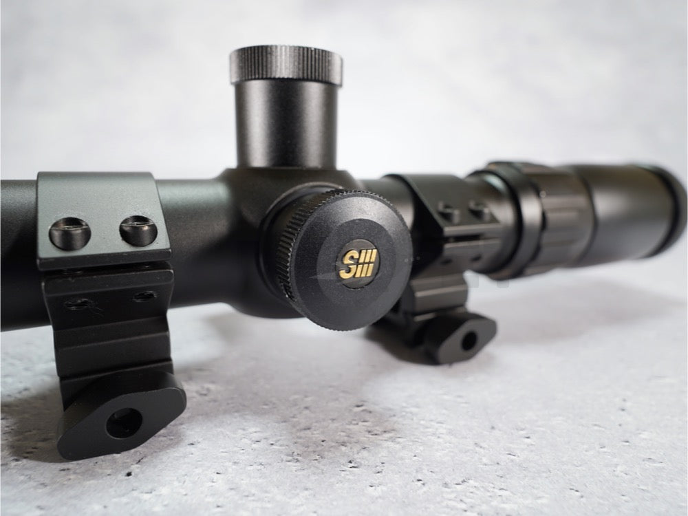 SIGHTRON JAPAN】SIIISS 6-24x50LR SFP Duplex 実銃用ライフルスコープ