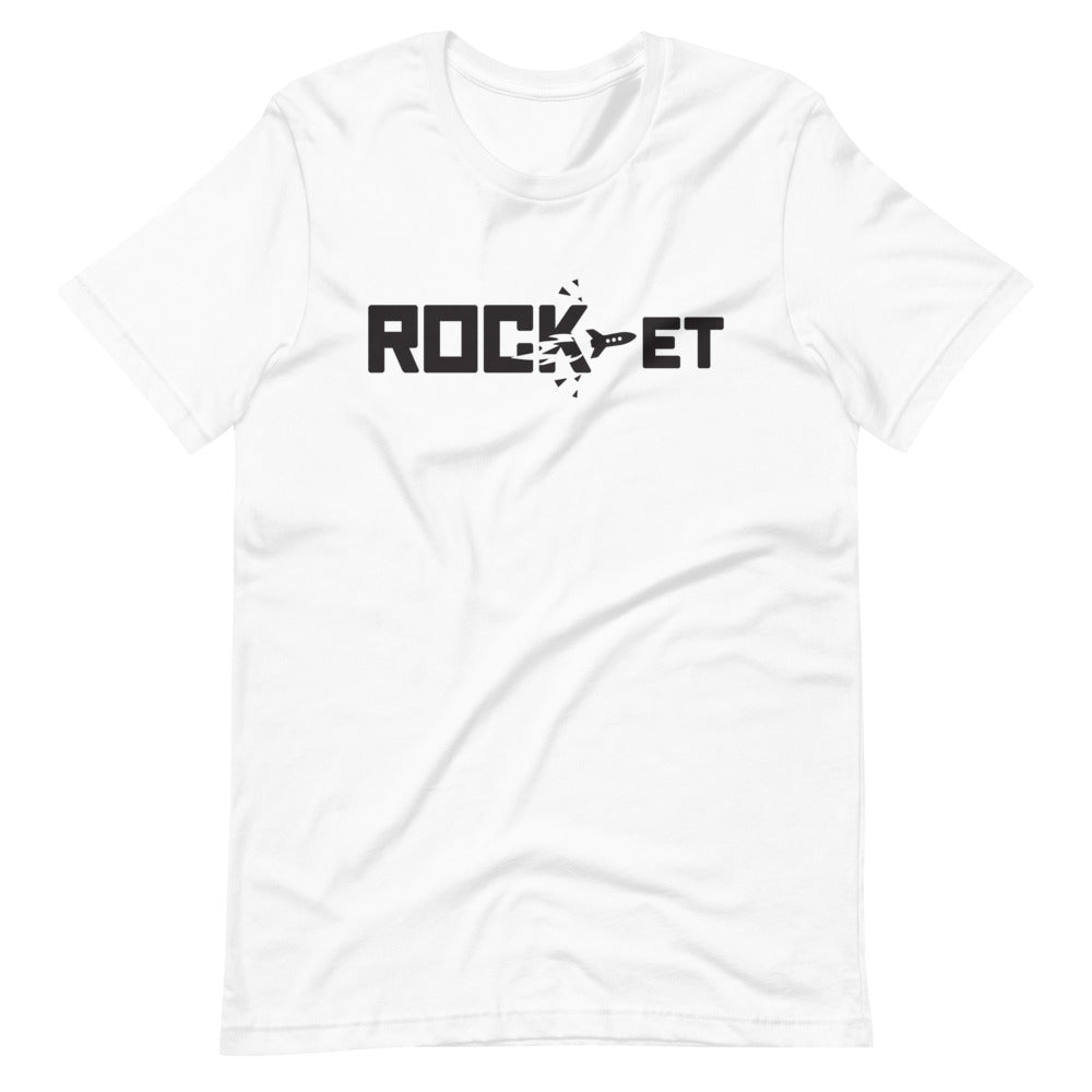 【受注生産】 ROCK-et ロゴプリント 半袖ユニセックスTシャツ