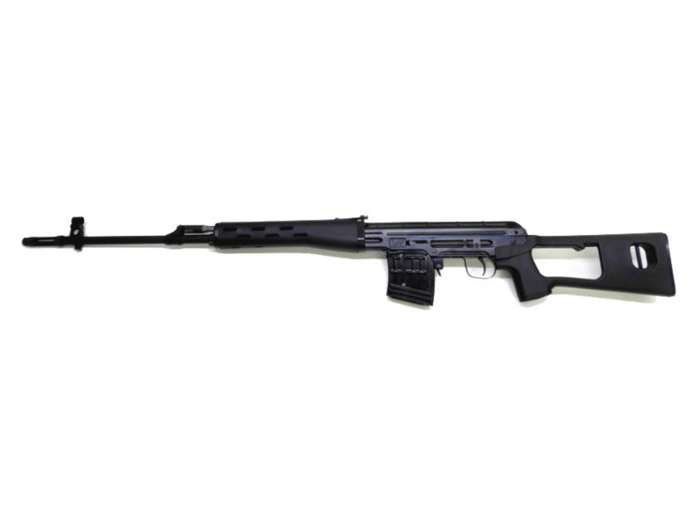 WE】 ドラグノフ SVD アルミレシーバー＆ブラックストック ガス
