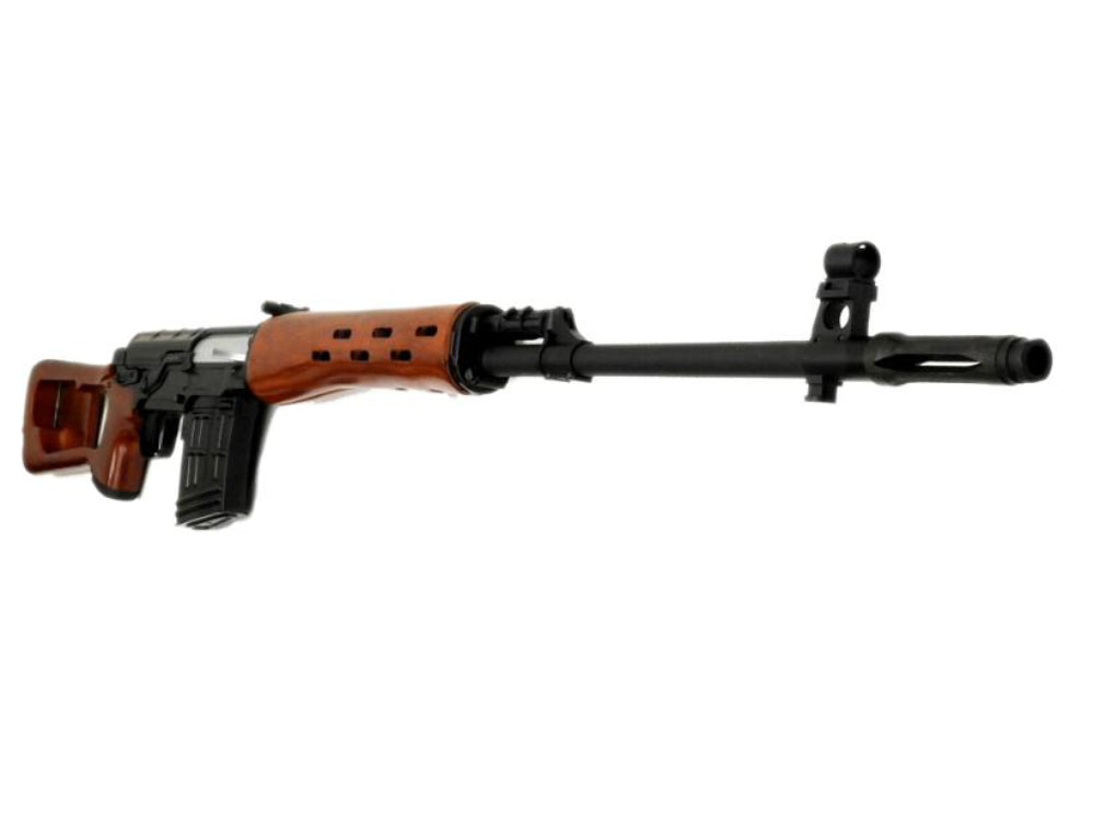 WE】 ドラグノフ SVD アルミレシーバー＆リアルウッドストック